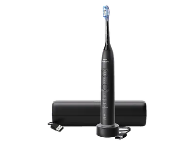 PHILIPS Sonicare HX7421/01 Series 7100 Elektrische Zahnbürste Schwarz, Reinigungstechnologie: Schalltechnologie
