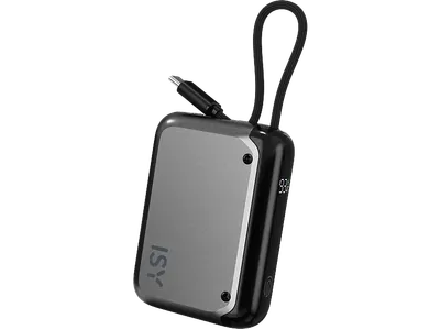 ISY IPP-10030 Powerbank 10000 mAh Grau