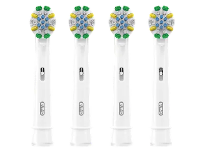 ORAL-B PRO Tiefenreinigung, mit innovativen X-förmigen Borsten, 4x Aufsteckbürsten