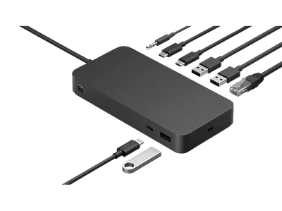 MICROSOFT - B2B Surface Thunderbolt 4 Dock Dockingstation, Schwarz