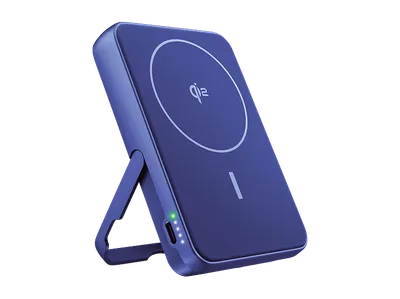 FRESH ‘N REBEL Magnetic Wireless Powerbank 10000 mAh True Blue