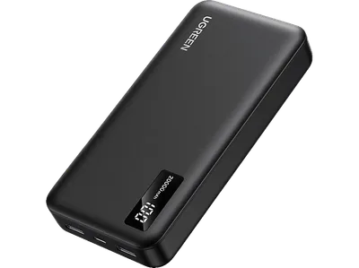 UGREEN Zwei-Wege Schnelllade Powerbank 20000 mAh Black
