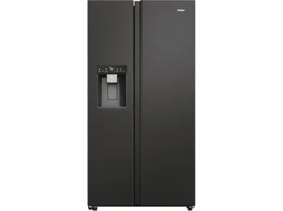 HAIER HSW79F18DIPT SBS 90 SERIE 7 Side-by-Side (601 l, D, 1775 mm hoch, Edelstahl schwarz)