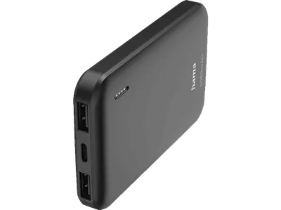 HAMA Pocket 5 Powerbank 5000 mAh Grau/Anthrazit