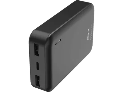HAMA Pocket 10 Powerbank 10000 mAh Grau/Anthrazit