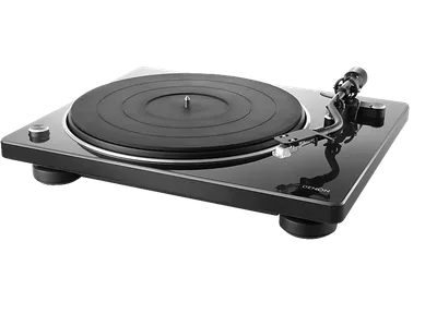 DENON DP-400 Plattenspieler Schwarz