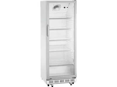 BARTSCHER 700834 326 Glastürenkühlschrank (360 l, D, 1732 mm hoch}, Weiß)