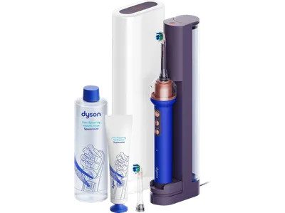 DYSON CameraJet™ Elektrische Zahnbürste mit Munddusche Ultra Blue, Reinigungstechnologie: Schalltechnologie