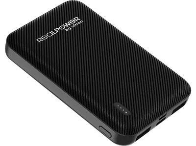REALPOWER PB-5000 SE Powerbank 5000 mAh Schwarz