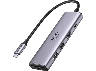 UGREEN Multifunktions USB-C (PD) Hub, Gray