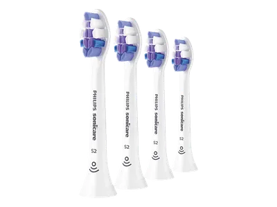 PHILIPS Sonicare HX6054/87 Sentive 4er-Pack Aufsteckbürste