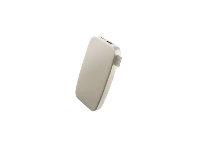 FRESH ‘N REBEL Powerbank, PD 20W Schnellladung, tragbar, Powerbank 12000 mAh Beige