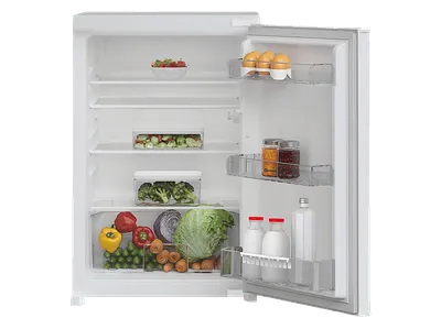BAUKNECHT BKSI 9VF2 Einbau-Kühlschrank (126 l, E, 855 mm hoch, Weiß)