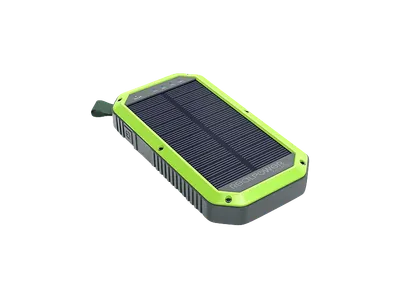 REALPOWER RealPower PB-10000 Solar Powerbank 10000 mAh Schwarz/Grün