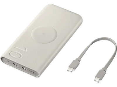 SAMSUNG EB-U2510XUEGEU Induktive Powerbank 10.000 mAh Beige