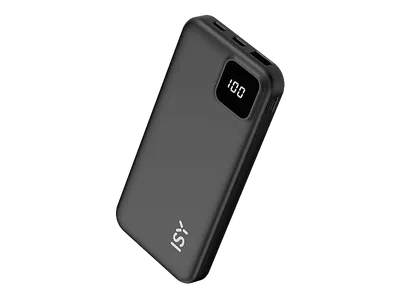 ISY IPP 10001 Powerbank 10000 mAh Schwarz