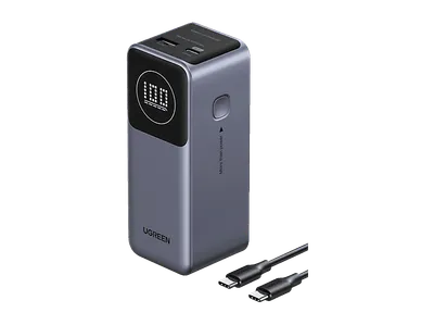 UGREEN 100W Powerbank 12000 mAh Gray