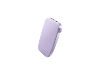 FRESH ‘N REBEL Powerbank, PD 20W Schnellladung, tragbar, Powerbank 18000 mAh Lila