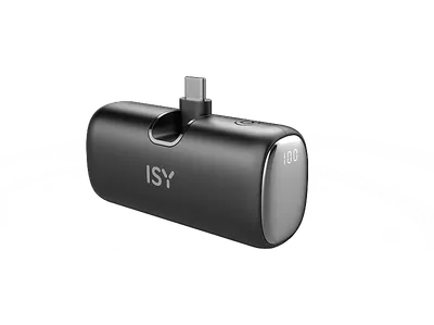 ISY IPP-5500 Powerbank 5000 mAh Schwarz