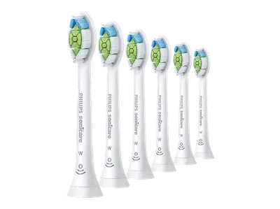 PHILIPS Sonicare HX6066/87 Optimal White 6er-Pack Aufsteckbürste