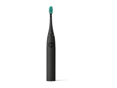 HAPPYBRUSH ECO VIBE Lite Allblack Elektrische Schallzahnbürste Schwarz, Reinigungstechnologie: Schalltechnologie