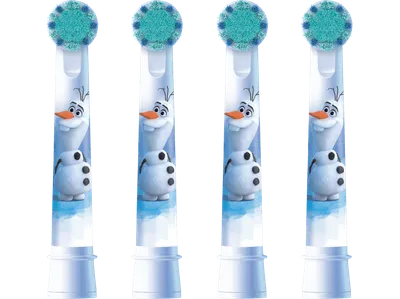 ORAL-B Kids Frozen, extra weiche Borsten, ab 3 Jahren, 4 Stück Aufsteckbürsten