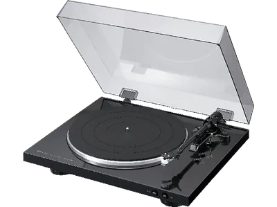 DENON DP-300F Vollautomatischer Plattenspieler Schwarz