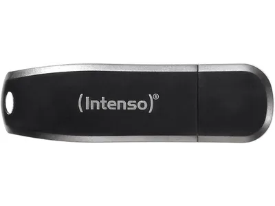 INTENSO Speed Line USB-Stick, 16 GB, 35 MB/s, Schwarz