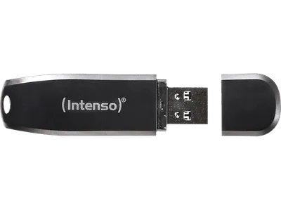 INTENSO Speed Line USB-Stick, 32 GB, 35 MB/s, Schwarz