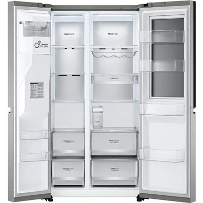 GSXD91MBAE Side by Side metal sorbet