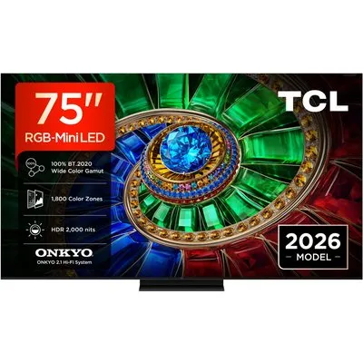 75RM7L 189 cm (75") RGB-Mini LED TV, 4K Ultra HD, Smart-TV, 120 Hz, DVB-T2/DVB-C/DVB-S2, Sprachsteuerung