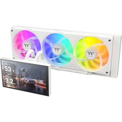 THERMALTAKE ST360 Ultra All-In-One Liquid Cooler System ARGB Fan Snow White