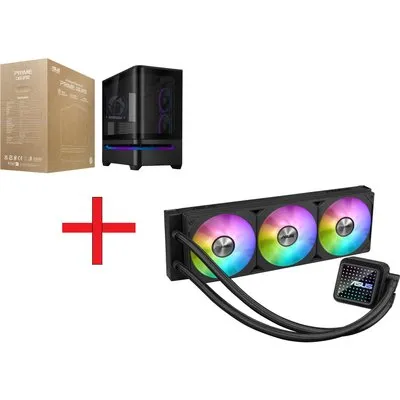 ASUS LEVEL UP #24 Bundle (PRIME LC 360 ARGB + PRIME AP202 TG ARGB BLACK)