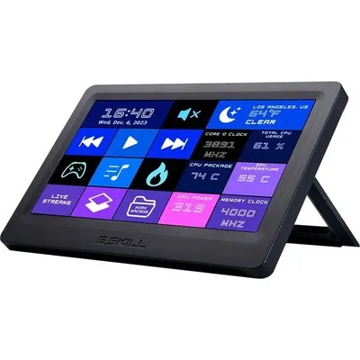 G.SKILL WigiDash, Widget Dashboard 7" mit Touch-Funktion