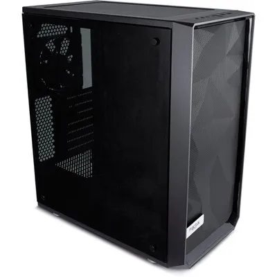 Fractal Design Meshify C ATX Gaming Gehäuse mit TG Seitenfenster, schallgedämmt