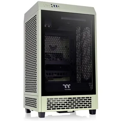 Thermaltake The Tower 200 Mini-Tower Mini-ITX Gehäuse Sichtfenster Matcha Green