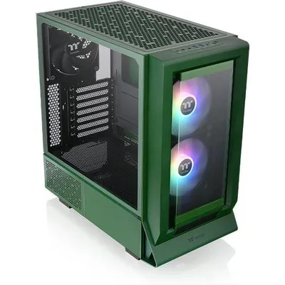 THERMALTAKE Ceres 350 MX Midi-Tower Gehäuse Seitenfenster renngrün