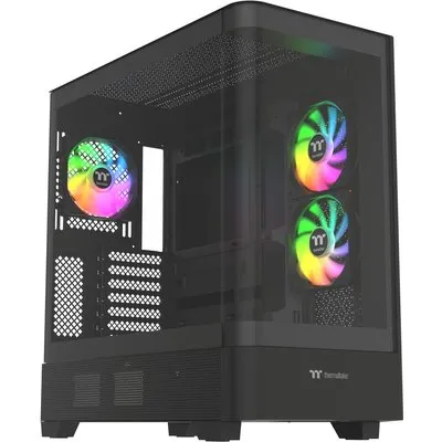 THERMALTAKE View 290 ARGB Black Midi Tower ATX Gehäuse Sichtfenster schwarz