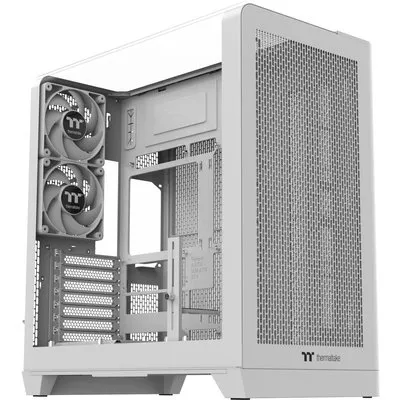THERMALTAKE View 390 Air Midi Tower ATX Gehäuse Sichtfenster snow white