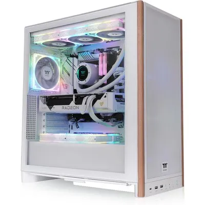 THERMALTAKE 370WS Midi Tower ATX Gehäuse snow white