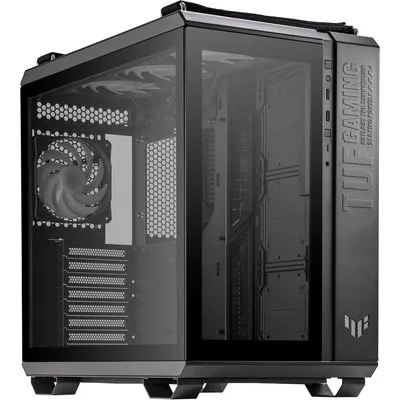 ASUS TUF Gaming GT502 Plus Schwarz ATX Midi-Tower Gaming Gehäuse mit Glasfenster