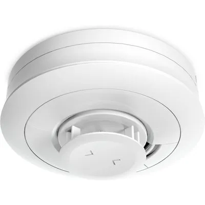 Ei Electronics Ei630W Wärmewarnmelder, Hitzewarnmelder mit Temperatursensor (58 °C) für Küche und Bad, optional funkvernetzbar, weiß