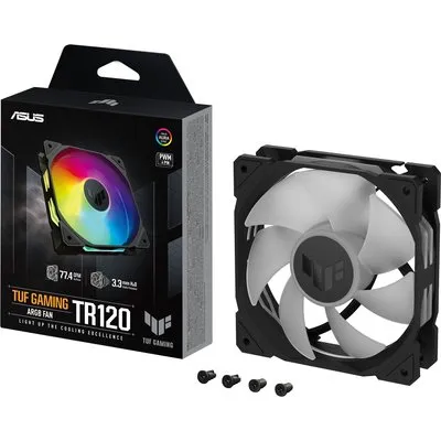 ASUS TUF GAMING TR120 ARGB Gehäuselüfter schwarz, 120 mm, PWM
