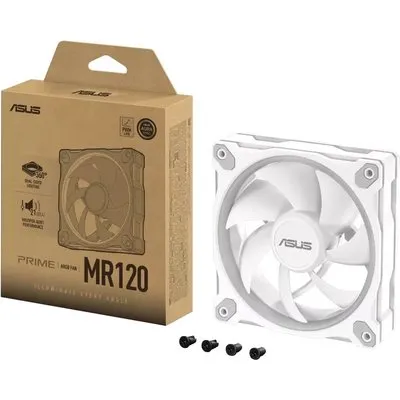 ASUS PRIME MR120 ARGB Gehäuselüfter weiß, 120 mm, PWM