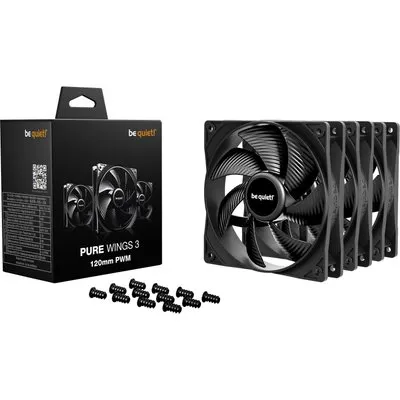 be quiet! Lüfter Pure Wings 3 PWM Triple Pack - 120mm Gehäuselüfter