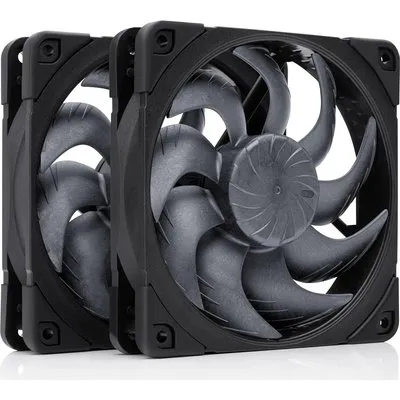 Noctua NF-A12x25 G2 PWM SX2-PP chromax.black 120 mm PWM Gehäuselüfter 2er-Pack