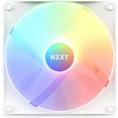 NZXT F140 RGB Core Gehäuselüfter 140mm Weiß