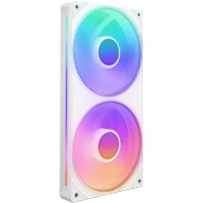 NZXT F240 RGB CORE Single Frame Gehäuselüfter weiß