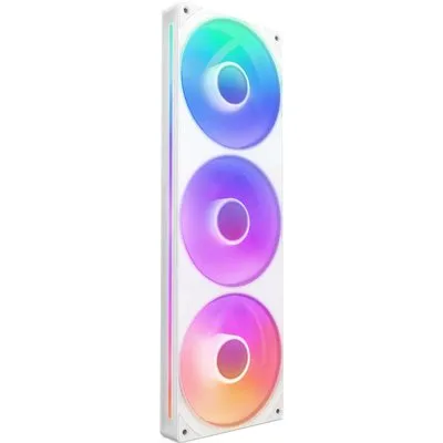 NZXT F360 RGB Core (2024) Gehäuselüfter 3x120mm Single-Frame Weiß