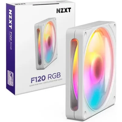NZXT F120 RGB Gehäuselüfter 120mm Weiß